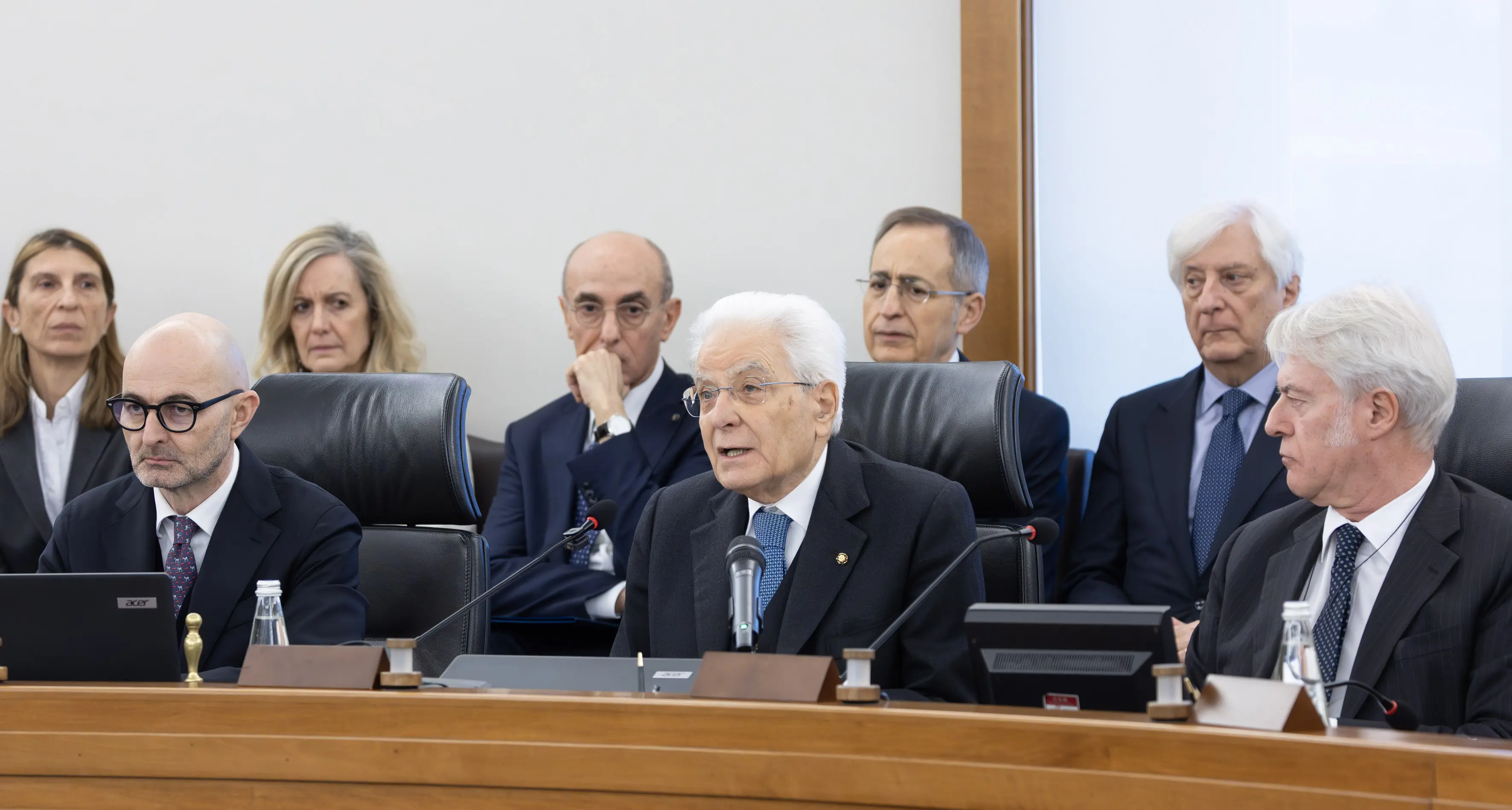 Nell’interesse della Repubblica: Mattarella presiede il Csm