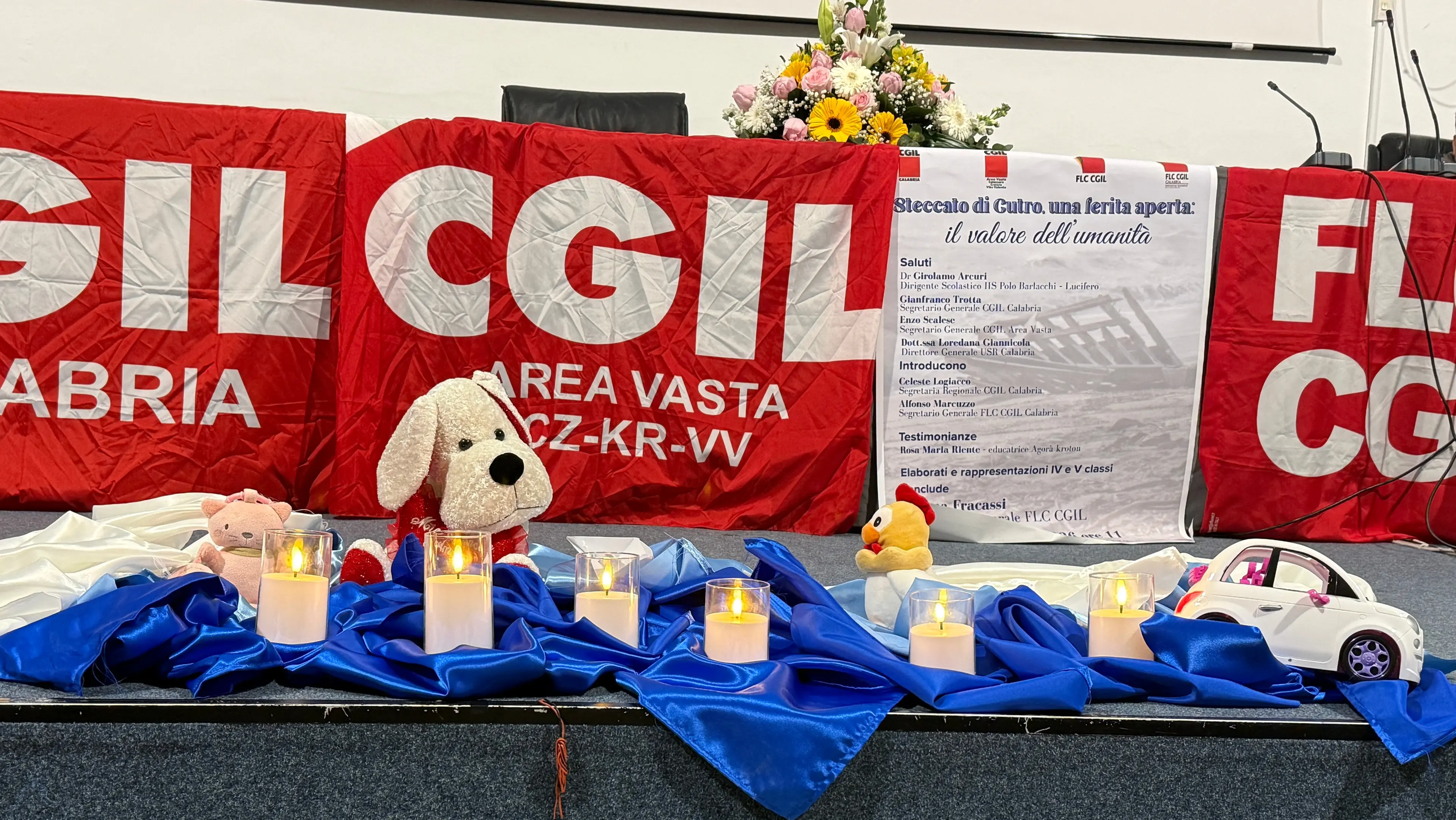 Memoria, responsabilità collettiva. La Cgil a Crotone ricorda le vittime di Cutro