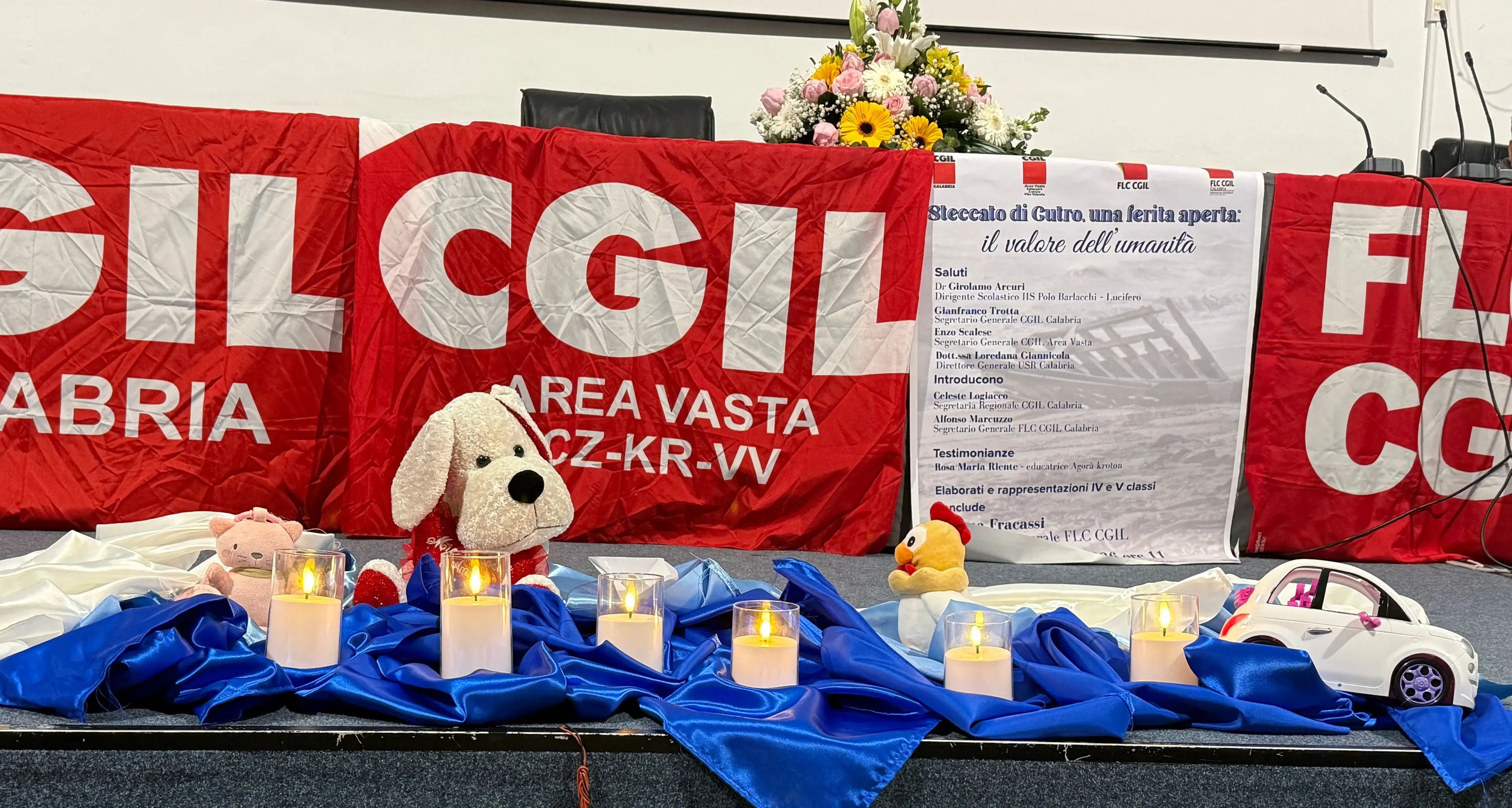 Memoria, responsabilità collettiva. La Cgil a Crotone ricorda le vittime di Cutro