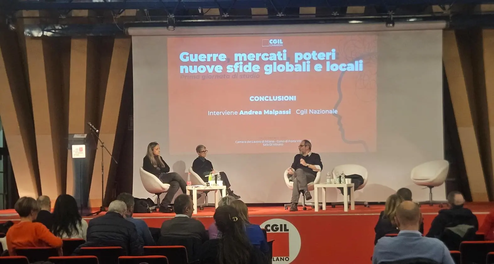 Guerre, mercati e lavoro: le nuove sfide globali. L’iniziativa della Cgil Lombardia