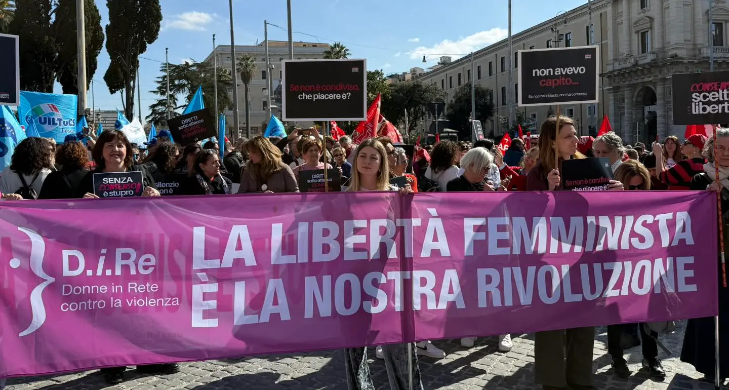 “Senza consenso è stupro”: Roma in piazza