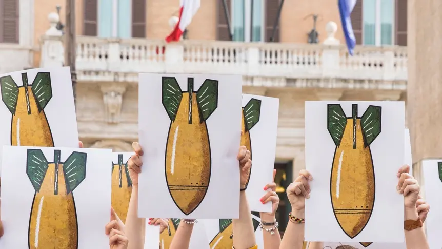 Cresce l’export di armi italiane: il 59% va in Medio Oriente