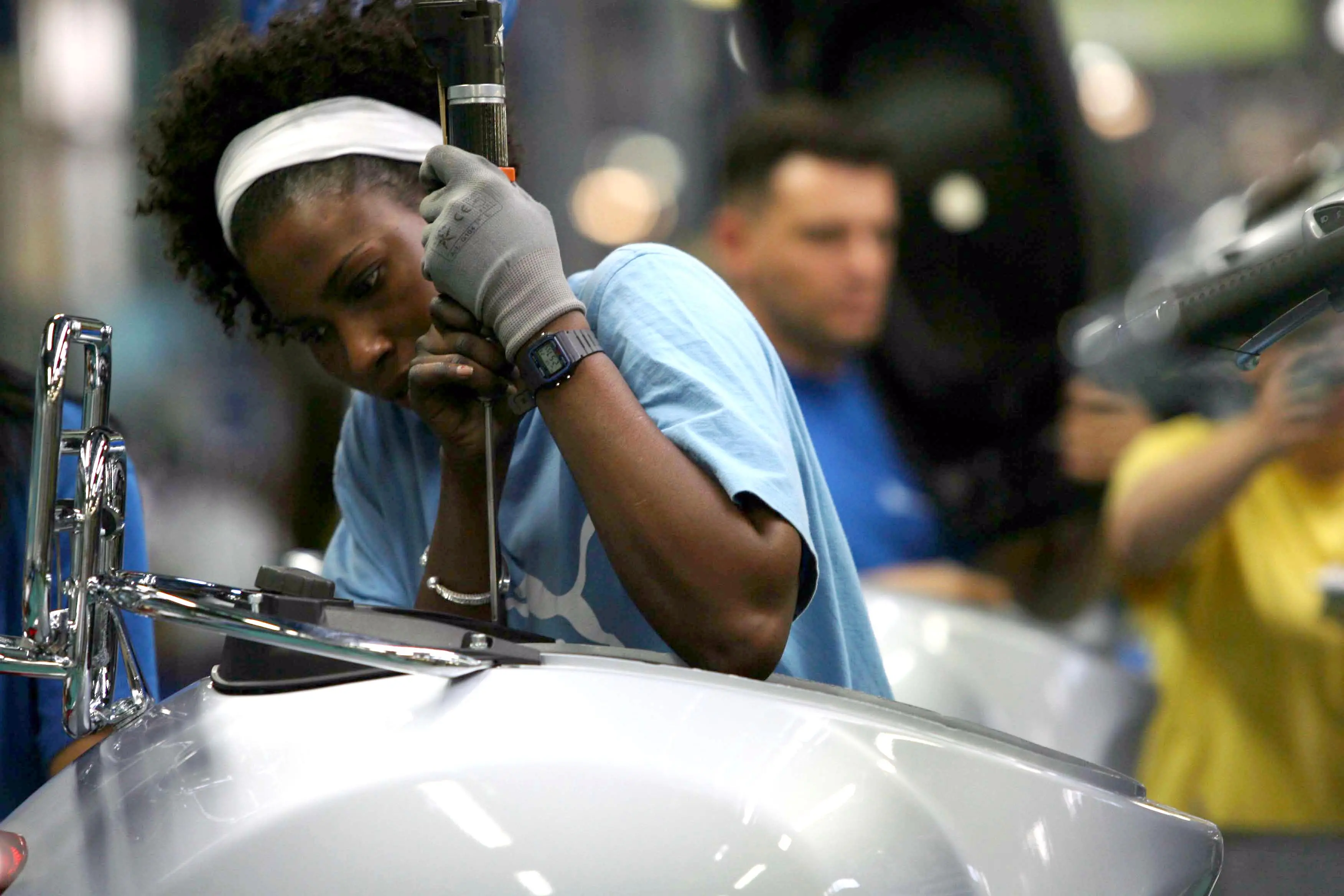 Pontedera (Pi) 26/05/2006 : Industria Piaggio motocicli e scooter, Piaggio Factory Foto di © Riccardo Squillantini/Sintesi