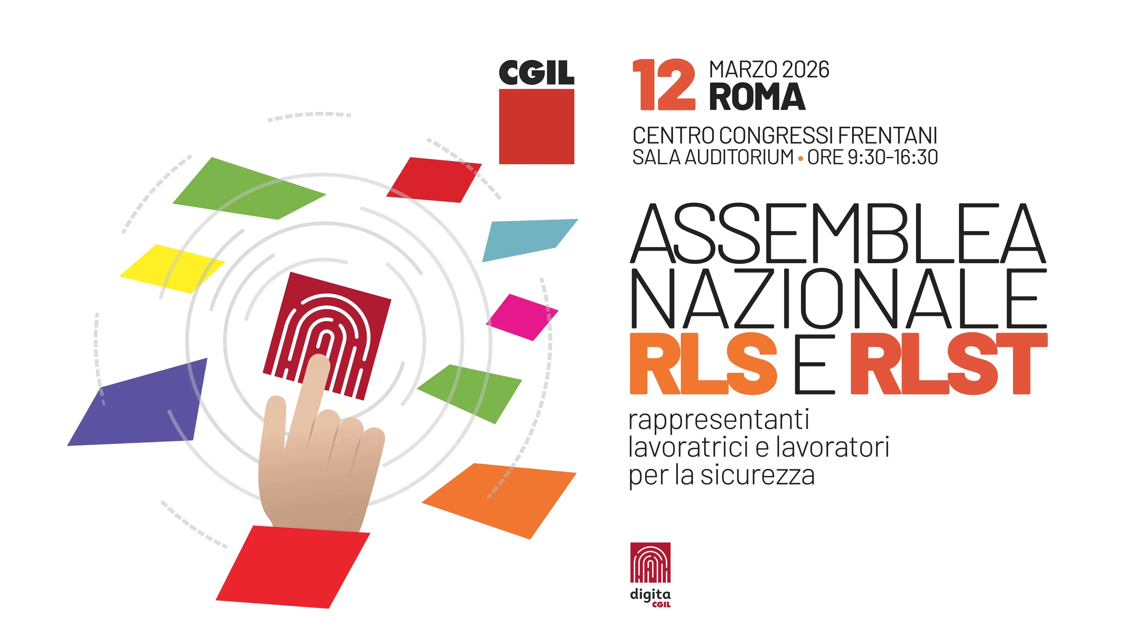 Salute e sicurezza, a Roma l’assemblea Rls e Rlst