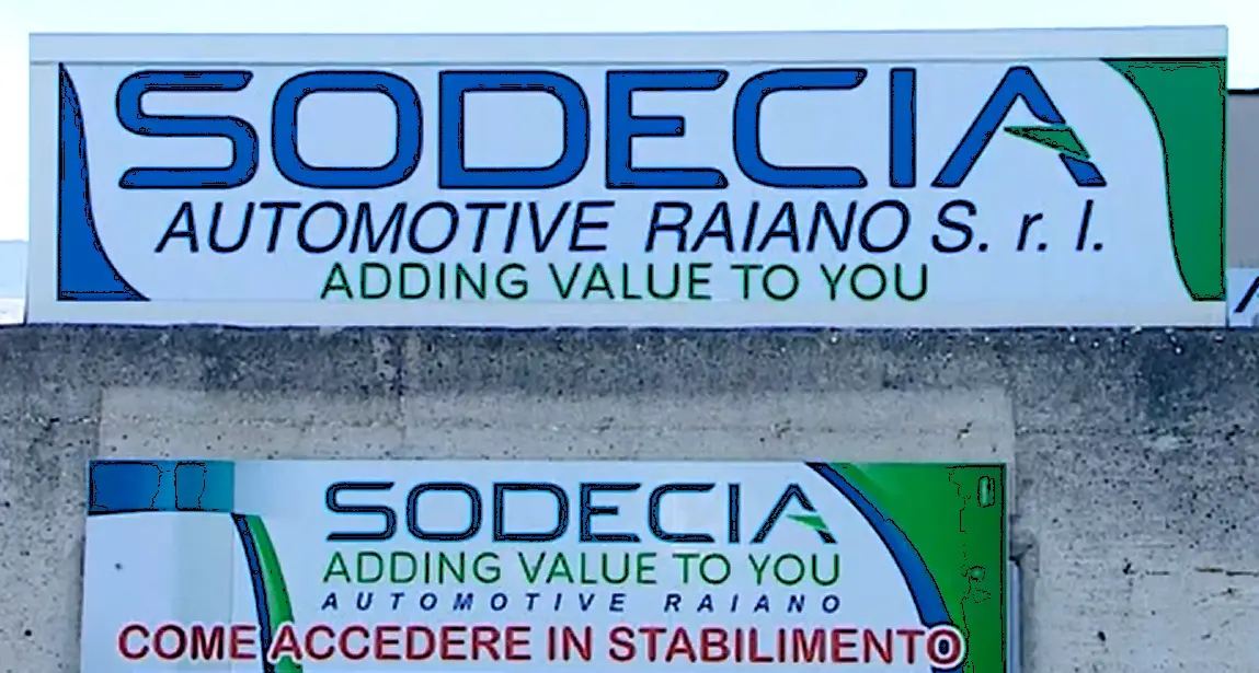 Sodecia chiude, nove mesi di ammortizzatori sociali