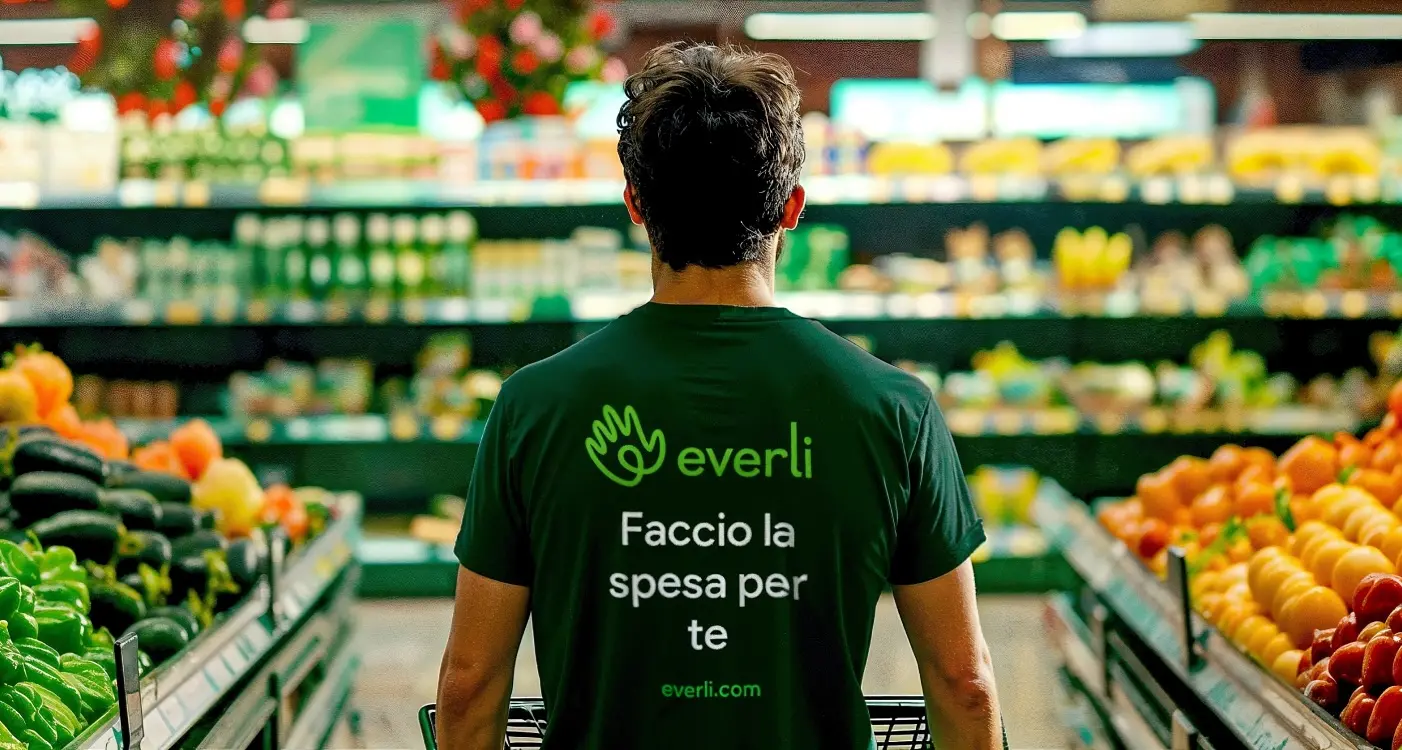 Sciopero e presidio degli shopper di Everli