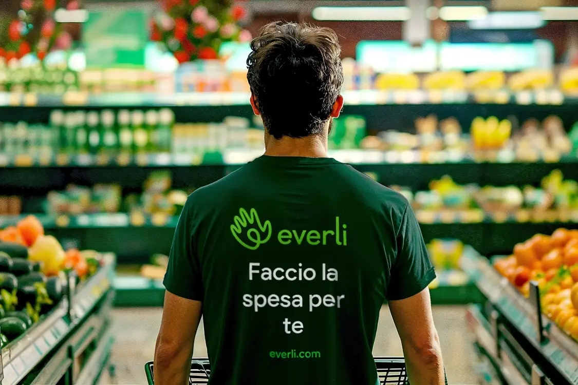 Sciopero e presidio degli shopper di Everli