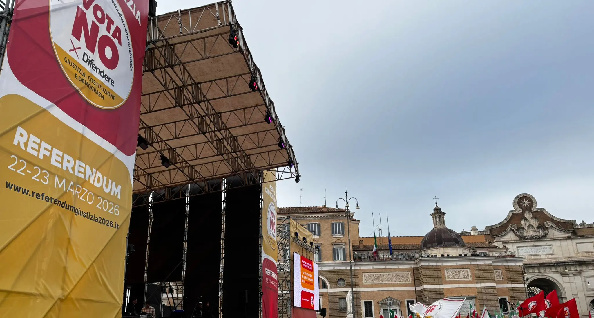 Tutti insieme a Roma per il No. LIVEBLOG