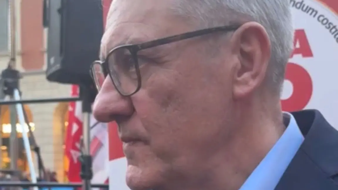 Landini a Reggio Emilia per l’appello finale a votare No al referendum