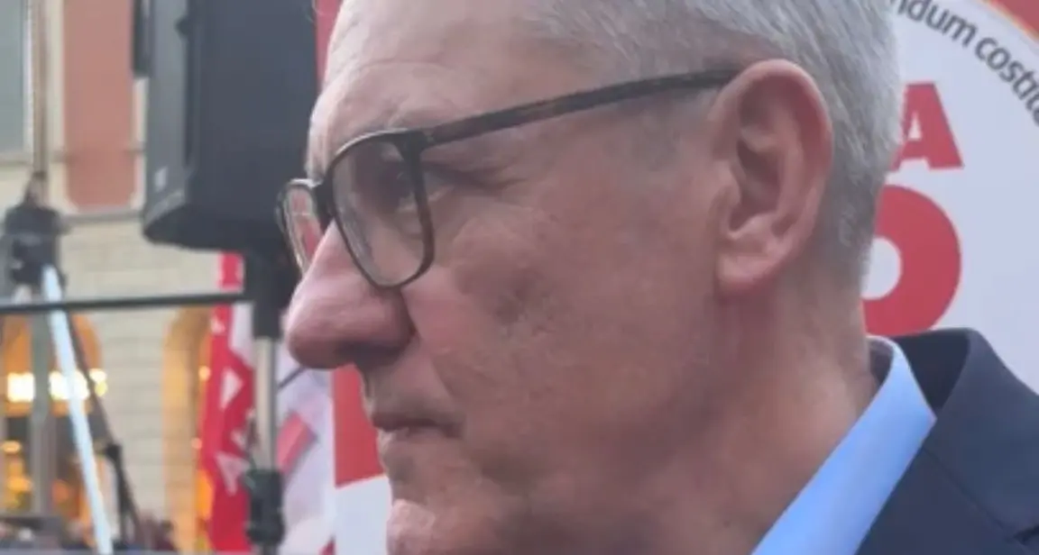 Landini a Reggio Emilia per l’appello finale a votare No al referendum