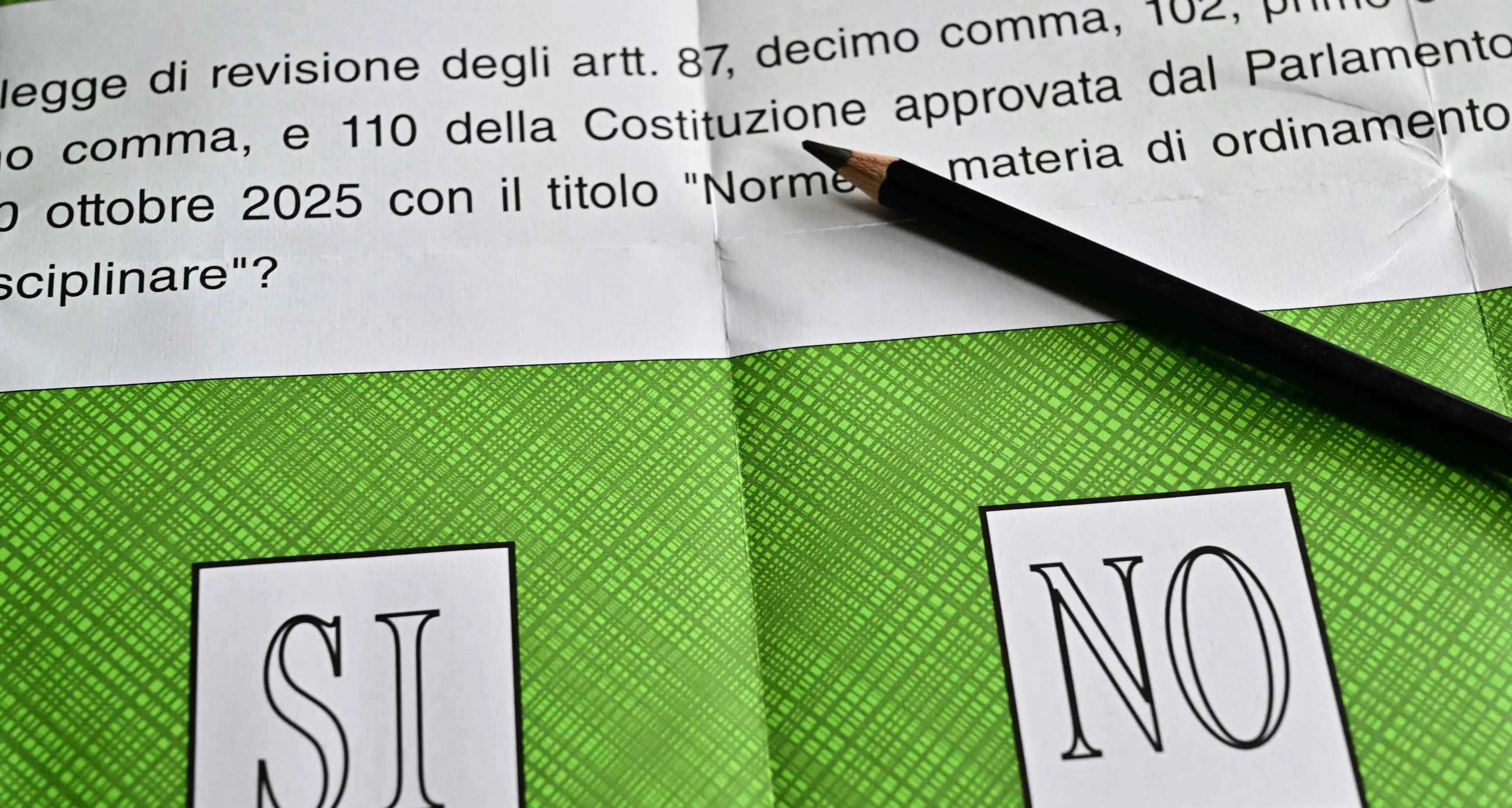 Referendum, urne aperte: Buon voto