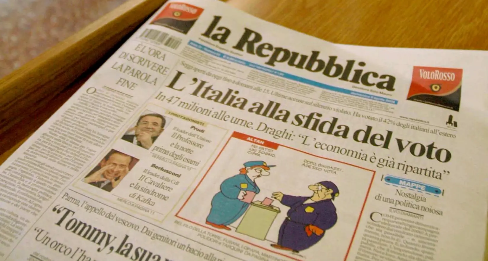 La Repubblica, cessione al Gruppo Antenna. Slc: garanzie occupazionali