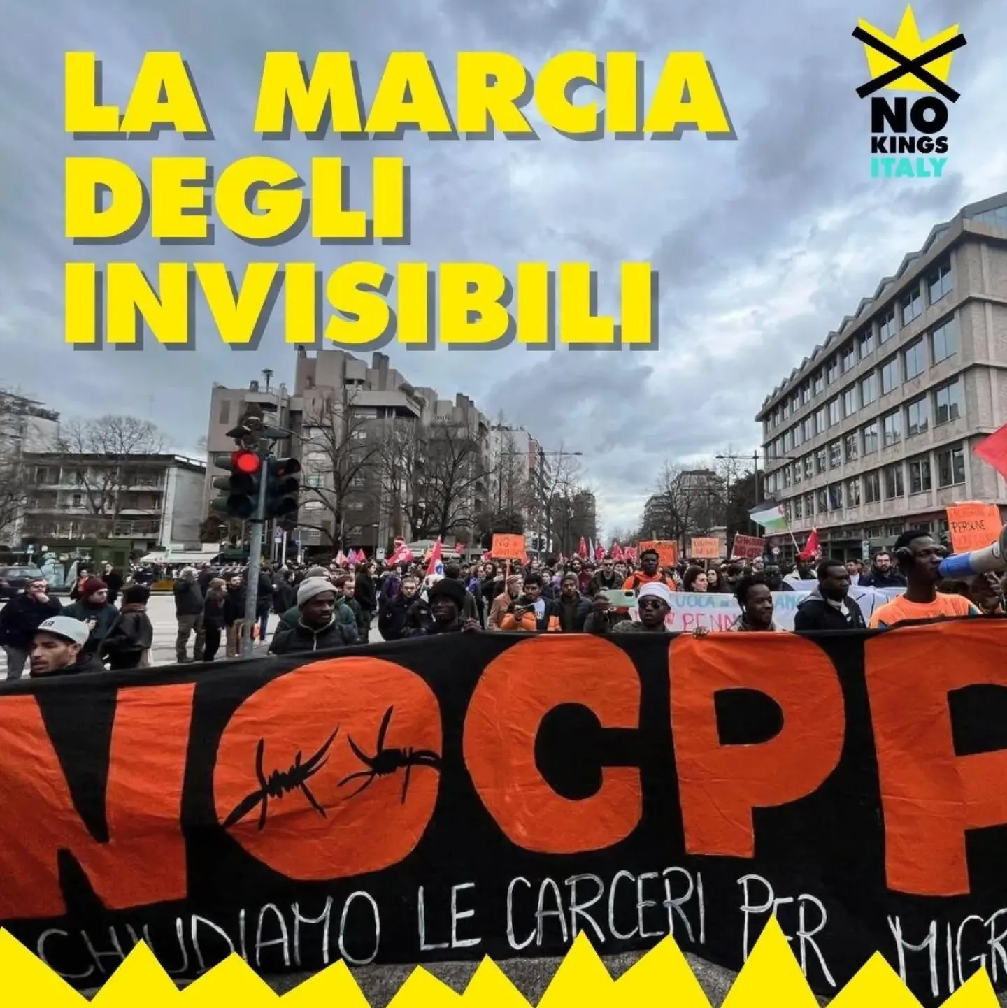 Una marcia per dare visibilità e dignità ai migranti