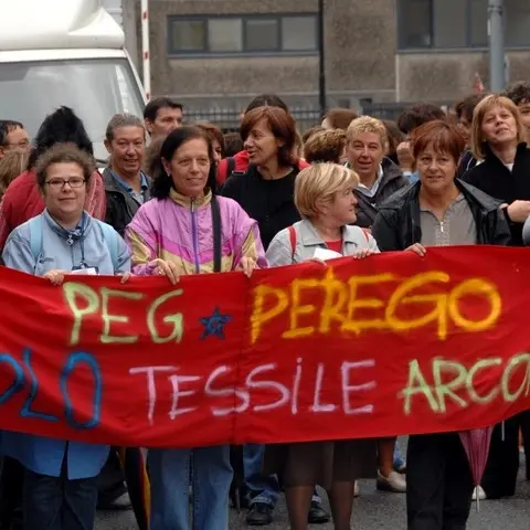 Peg Perego, sciopero e corteo a Venezia
