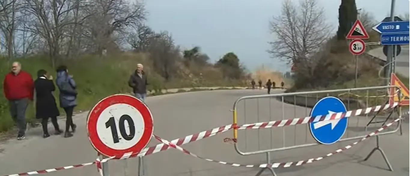 La frana in Molise e l’odissea dei lavoratori