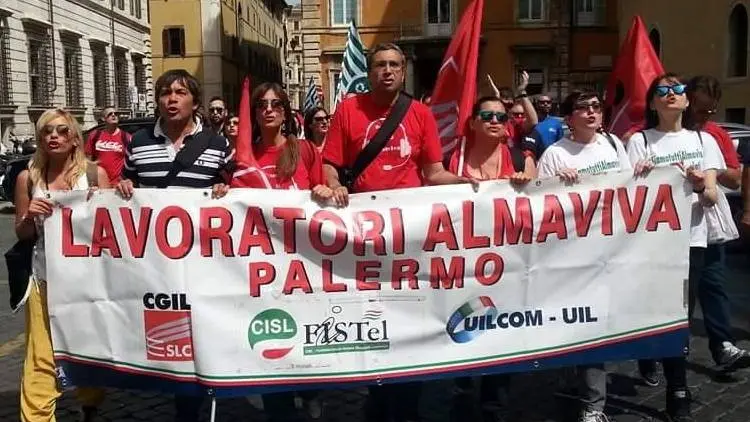 Almaviva Palermo, il grido disperato degli ex lavoratori