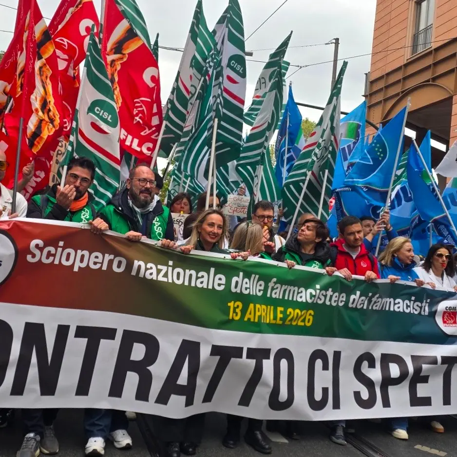 Farmacie private, grande partecipazione allo sciopero per il contratto