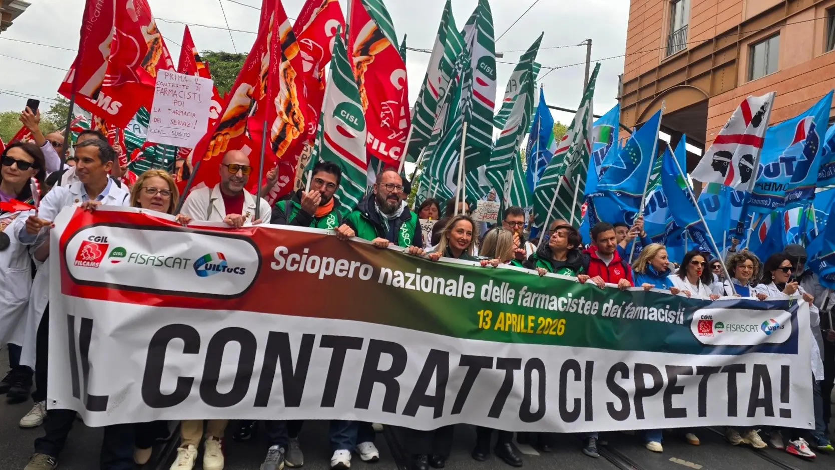 Farmacie private, grande partecipazione allo sciopero per il contratto