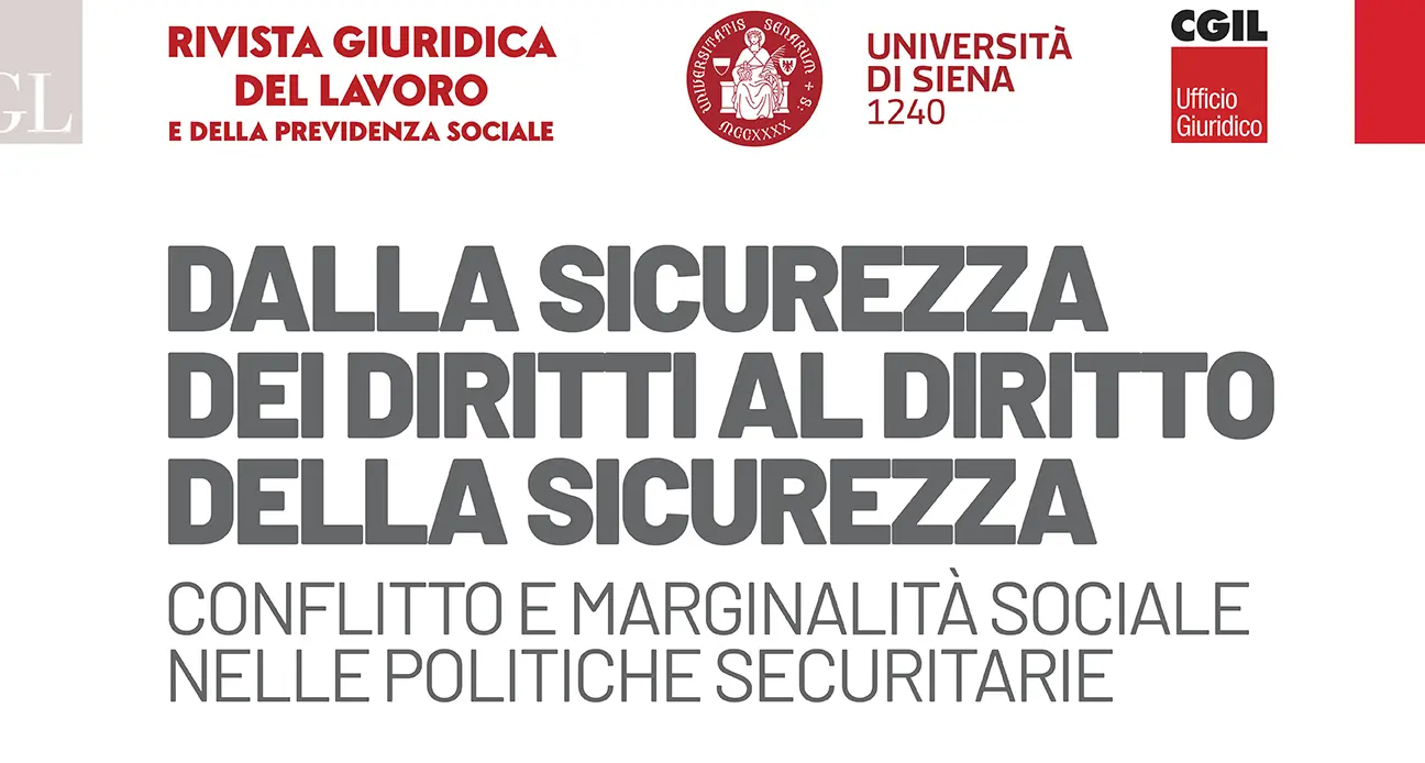 Dalla sicurezza dei diritti al diritto della sicurezza
