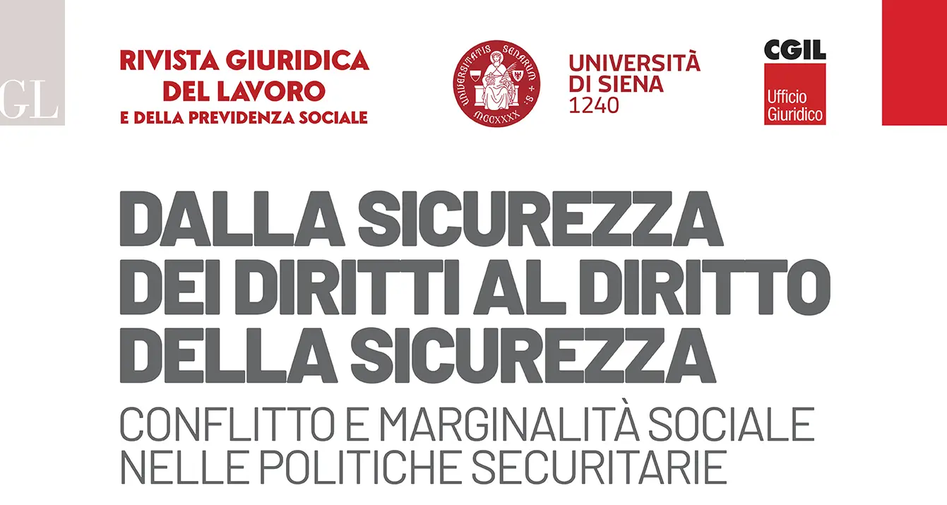 Dalla sicurezza dei diritti al diritto della sicurezza