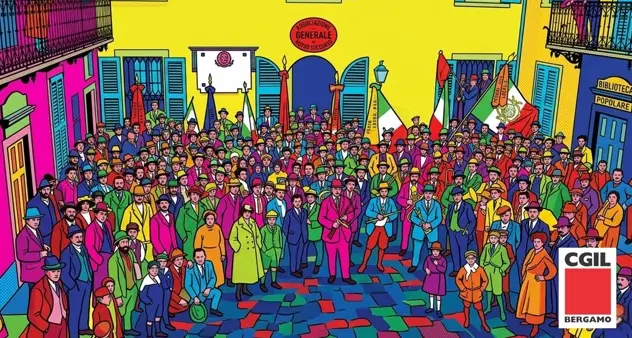 125 anni di diritti: la festa della Camera del Lavoro di Bergamo