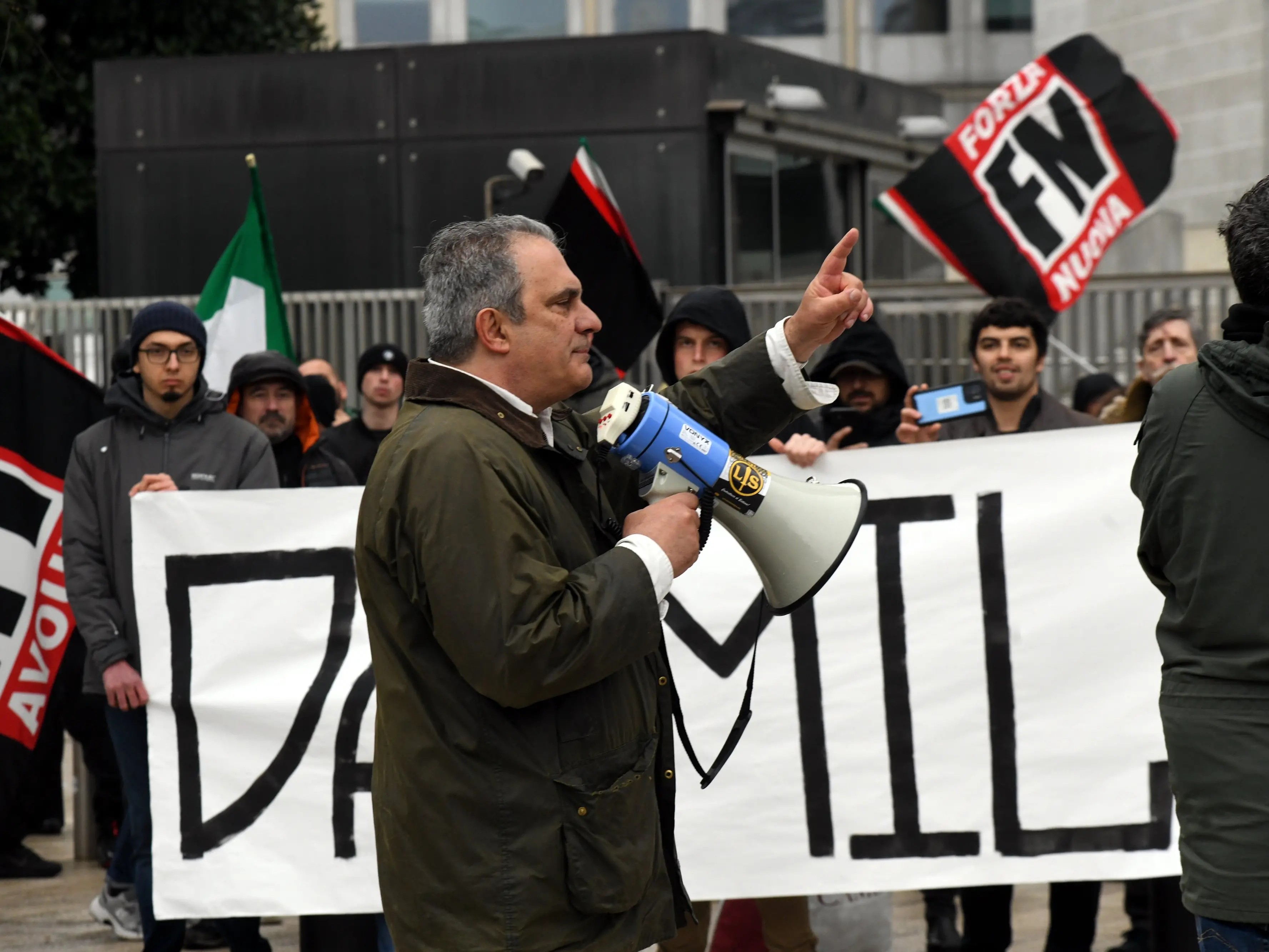 Ignobile convegno di Forza Nuova a Predappio