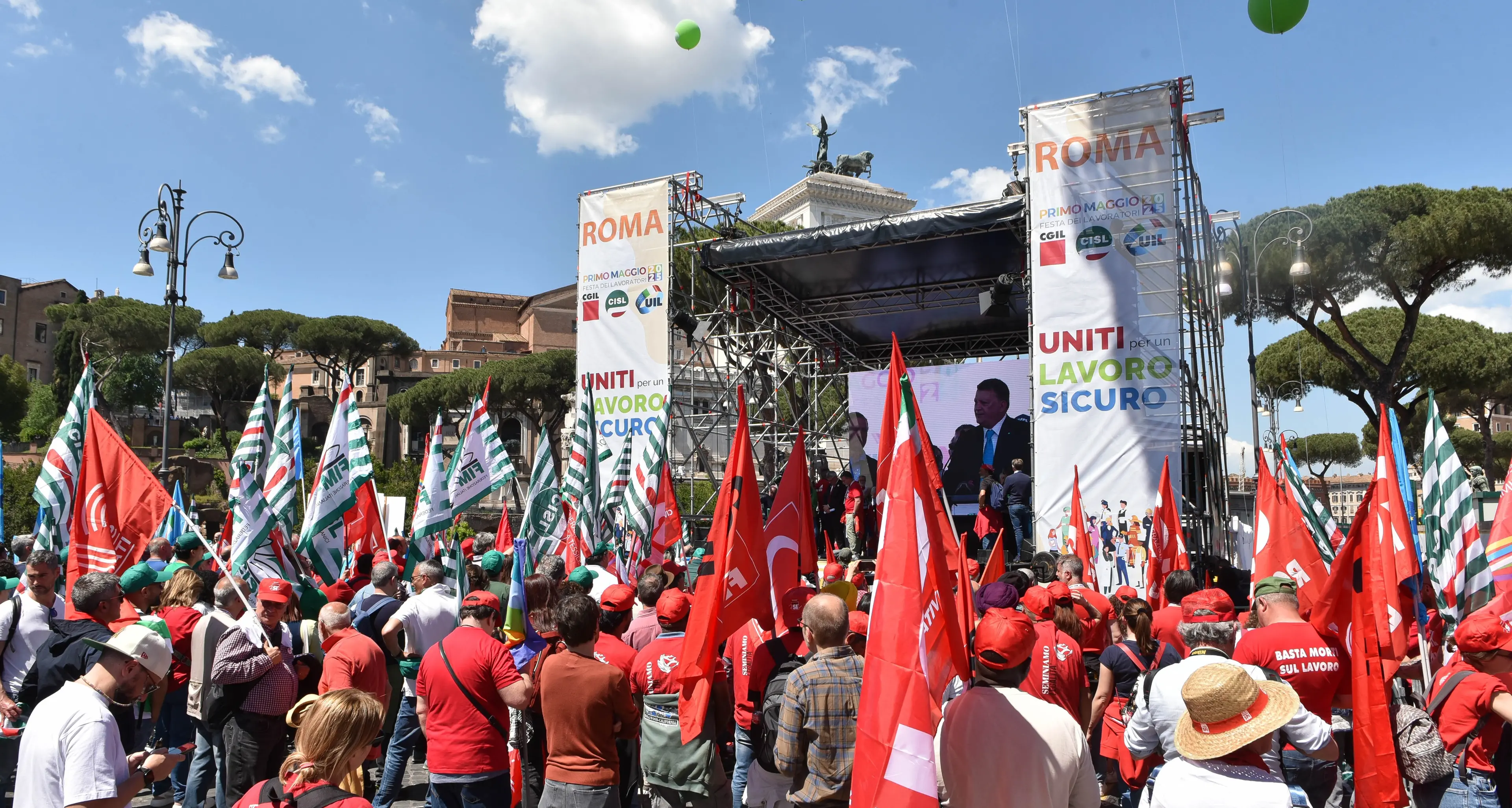 Le piazze del Primo Maggio