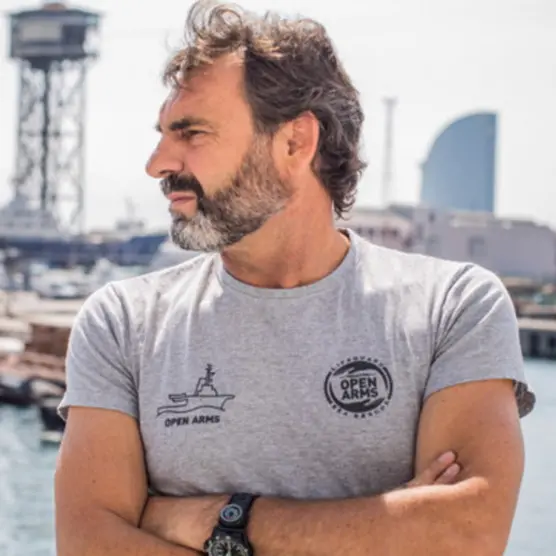 OSCAR CAMPS DIRETTORE E FONDATORE OPEN ARMS