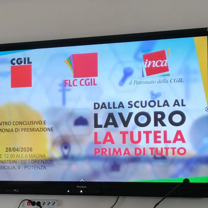 Sicurezza sul lavoro: Cgil, Flc e Inca premiano sette scuole italiane