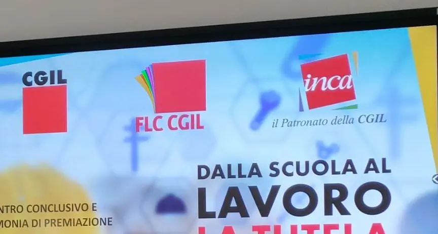 Sicurezza sul lavoro: Cgil, Flc e Inca premiano sette scuole italiane
