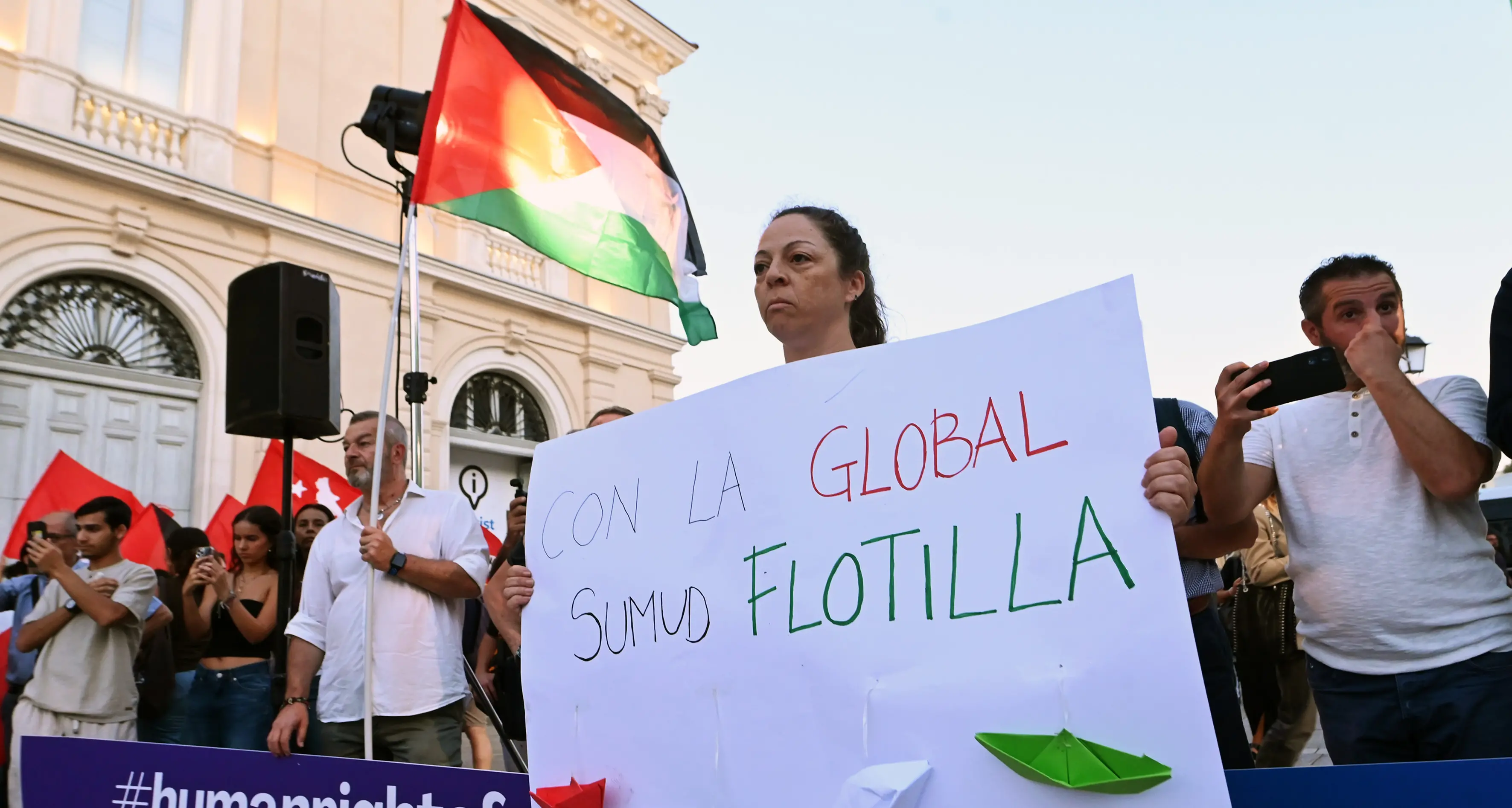 Il sindacato mondiale sostiene la Flotilla