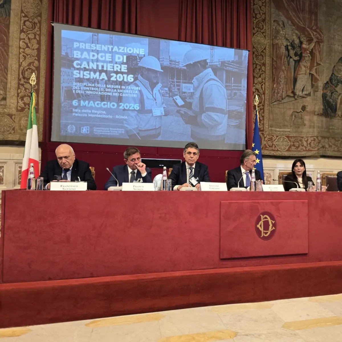 Arriva il badge di cantiere: più legalità e sicurezza