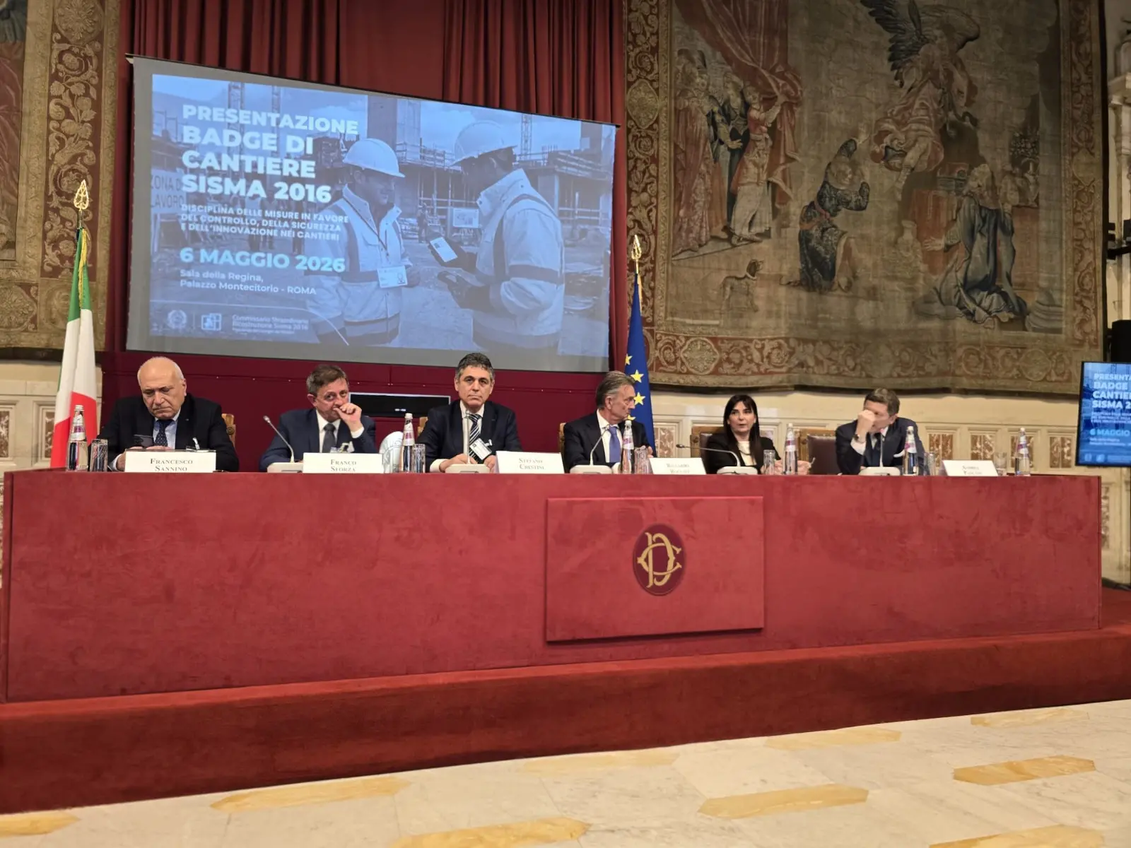 Arriva il “badge di cantiere“
