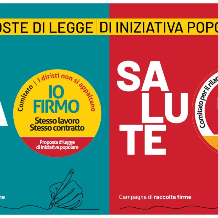 Sanità e appalti, la Cgil chiede una firma per il cambiamento