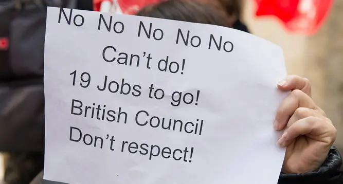 No ai licenziamenti, British Council in sciopero