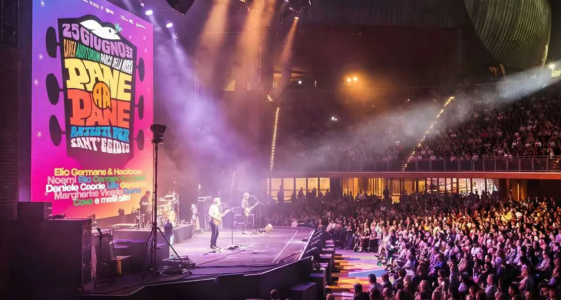 ”Pane ar Pane”, la musica per la Comunità di Sant’Egidio