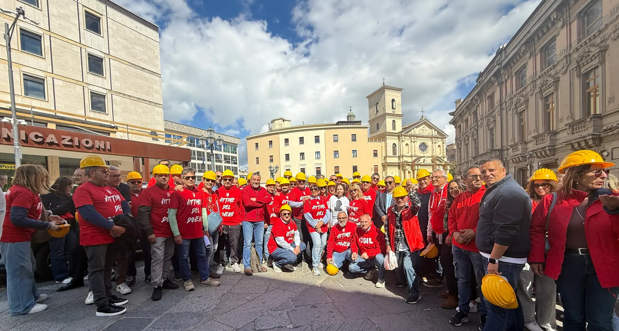 A Catanzaro la marcia silenziosa per i morti sul lavoro