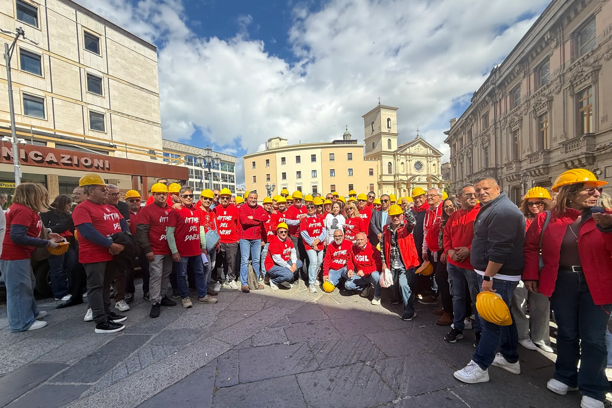 A Catanzaro la marcia silenziosa per i morti sul lavoro