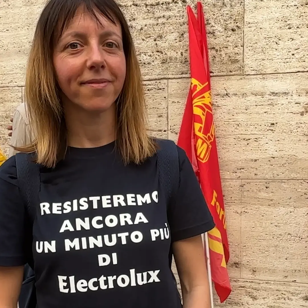 “Resisteremo ancora un minuto più di Electrolux”