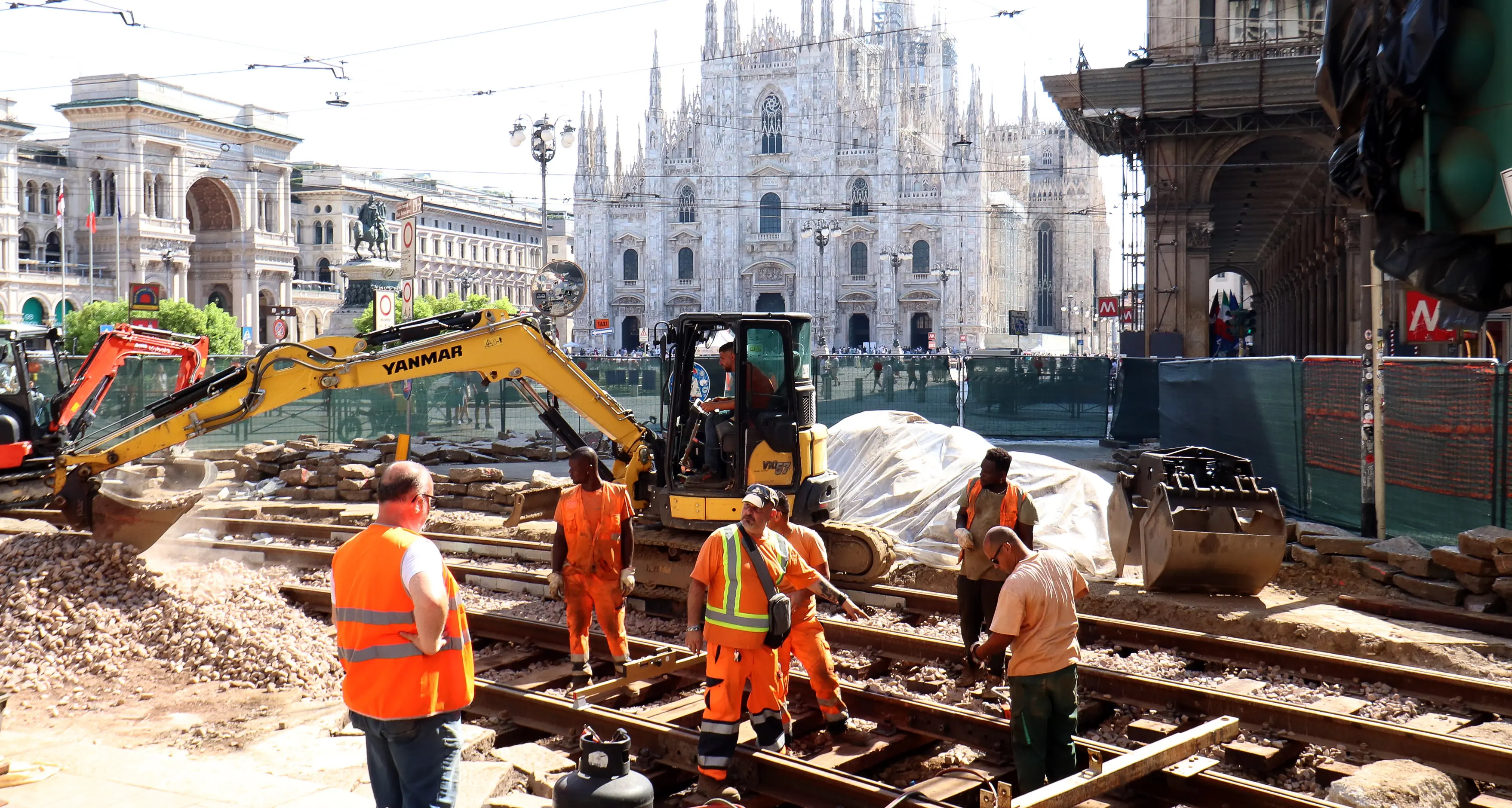 Caldo anomalo, lavoratori a rischio