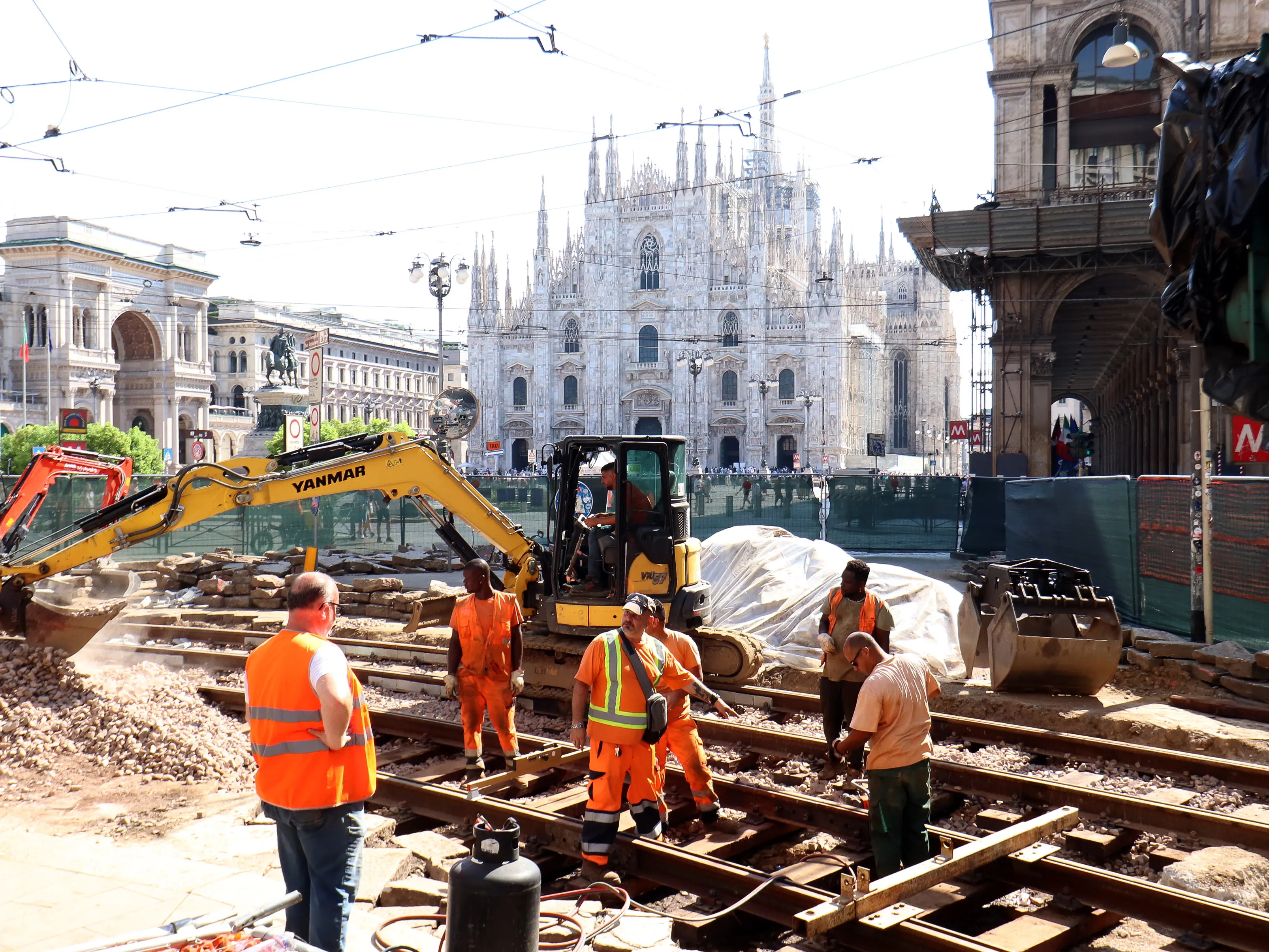 Caldo anomalo, lavoratori a rischio