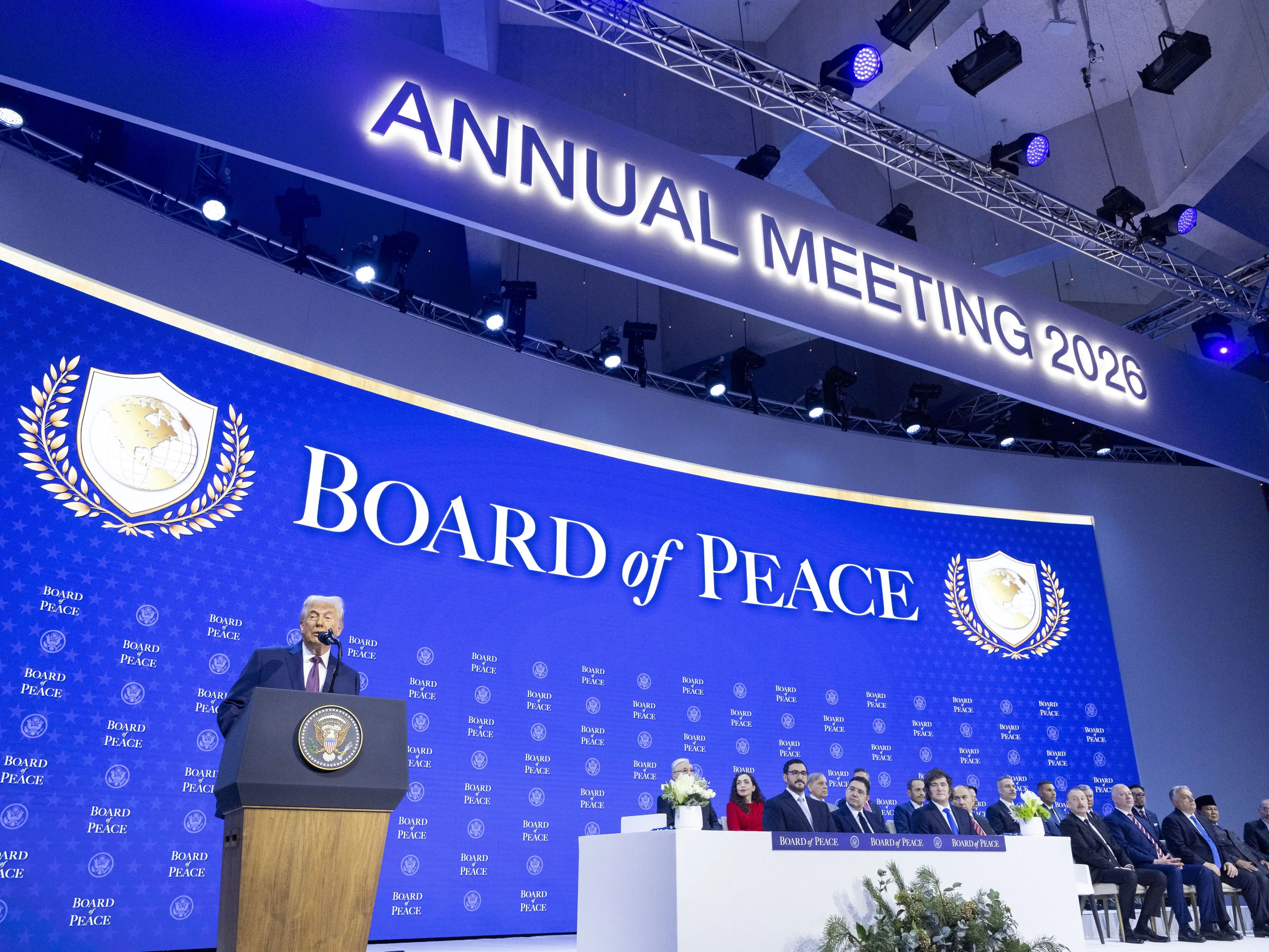 Il Board of Peace di Trump è senza fondi