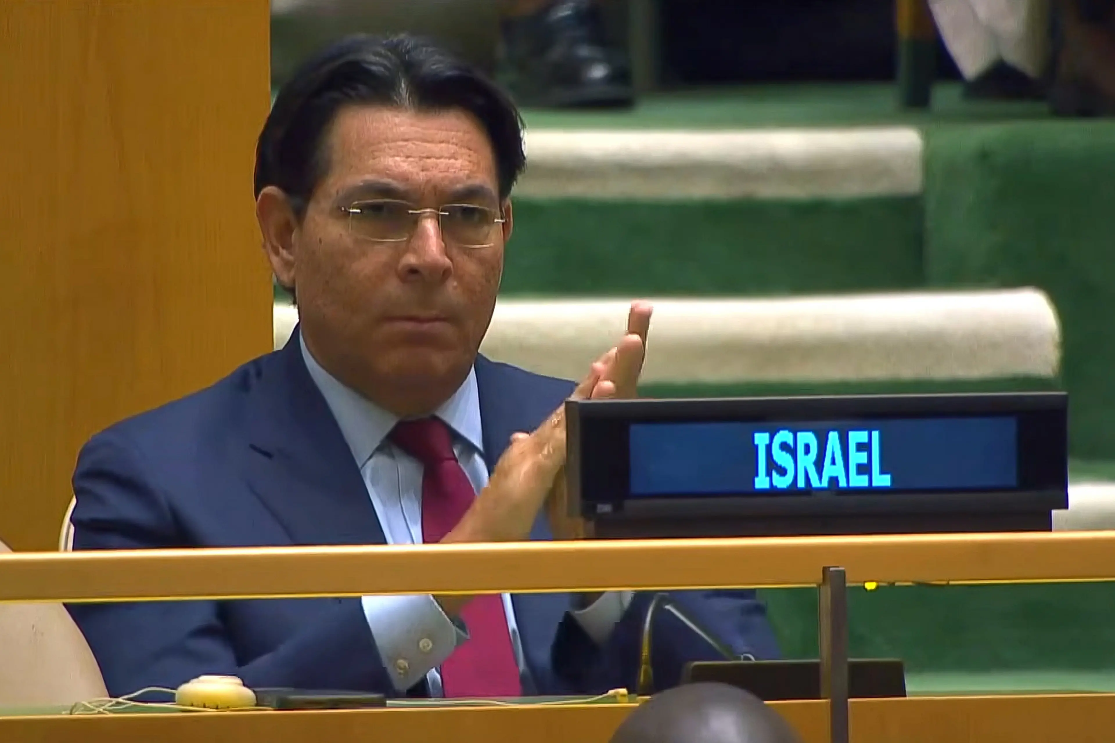 DANNY DANON RAPPRESENTANTE PERMANENTE DI ISRAELE PRESSO LE NAZIONI UNITE