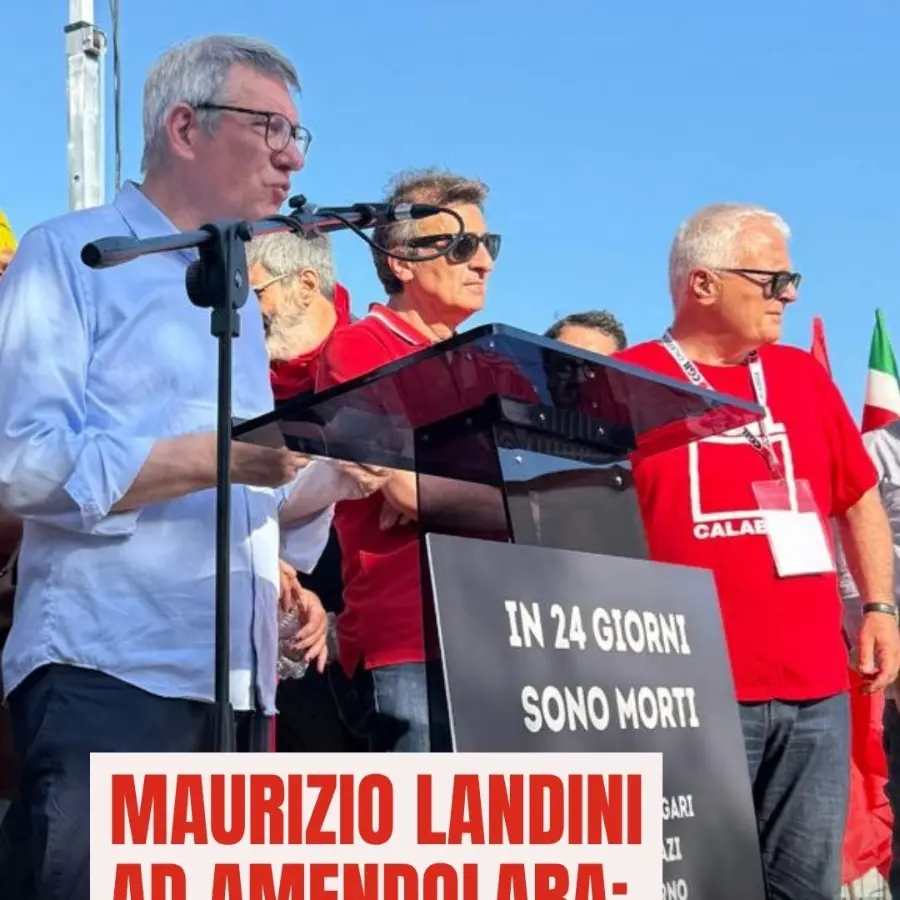 Landini: “Serve una rivolta delle coscienze”