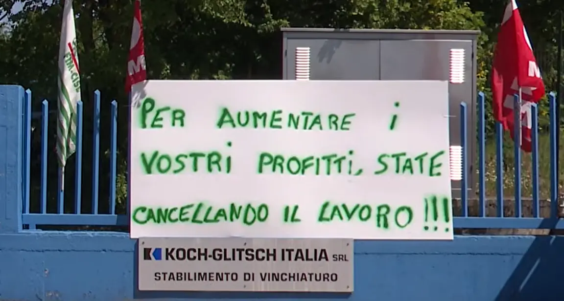 Multinazionali in fuga: Koch annuncia 100 esuberi