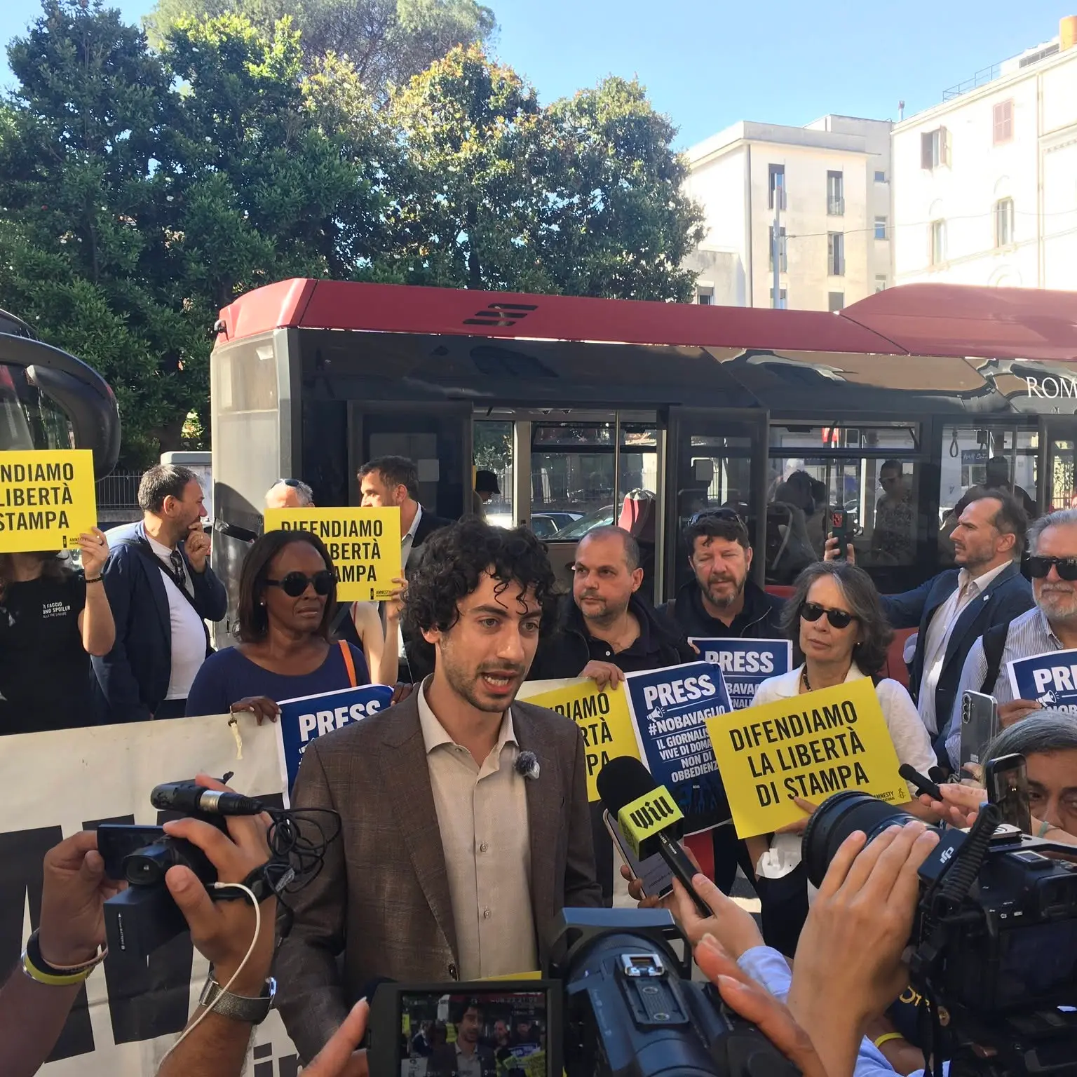 “In tribunale per difendere i miei diritti e la libertà di stampa”