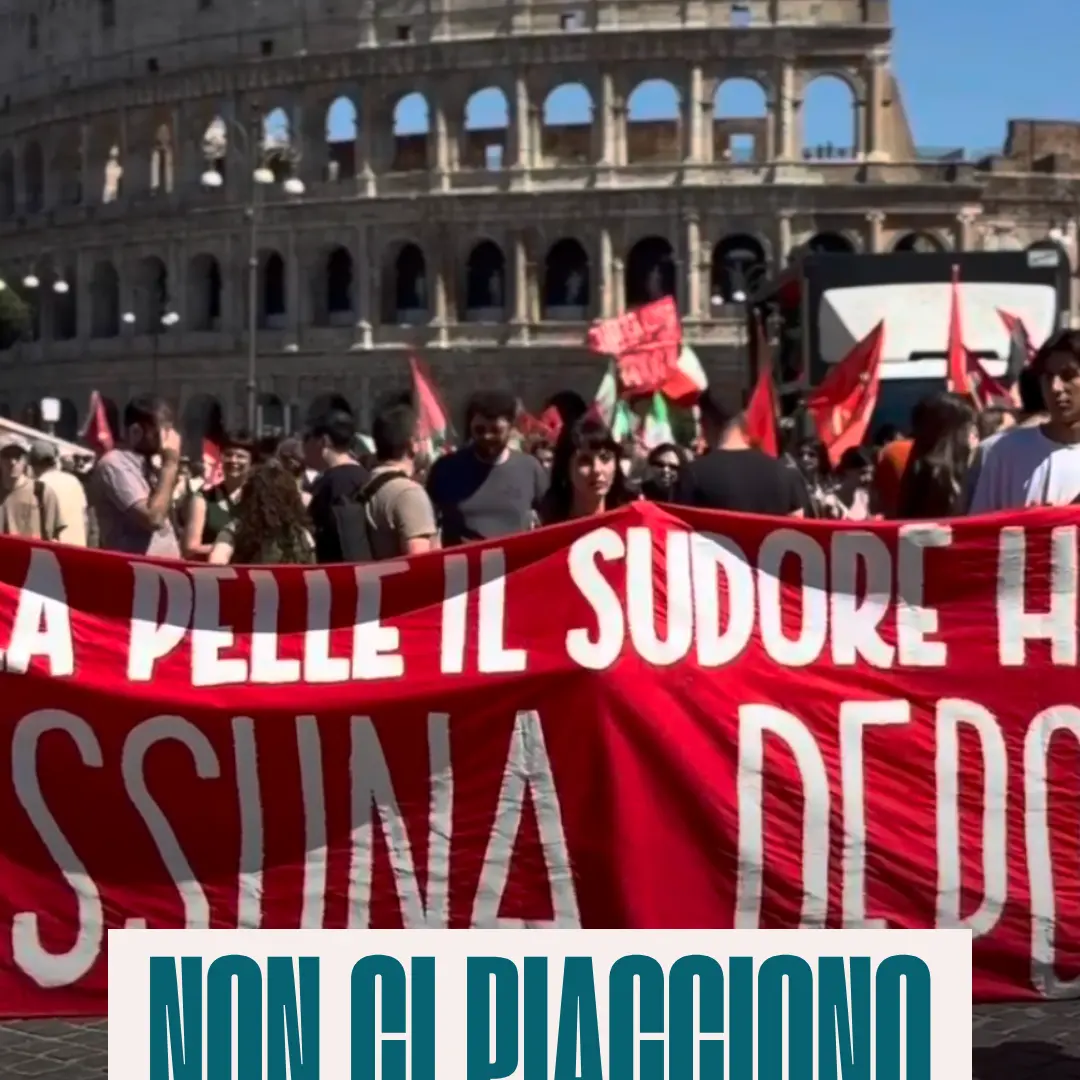 “Non ci piacciono i fascisti”, le voci dal corteo