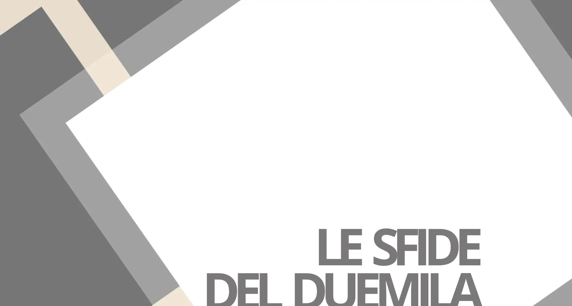 La CGIL di fronte alle sfide del Duemila