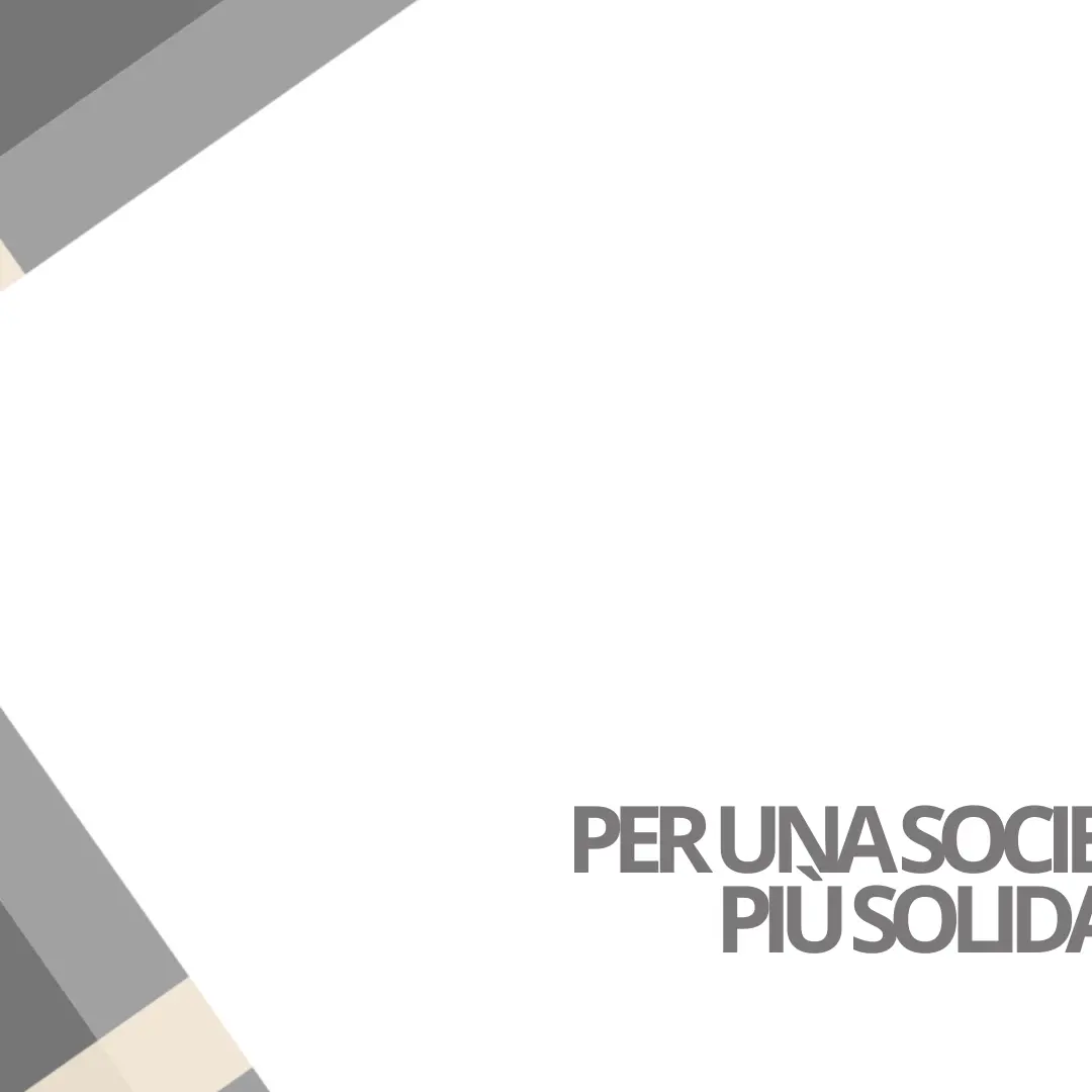 Per una società più solidale