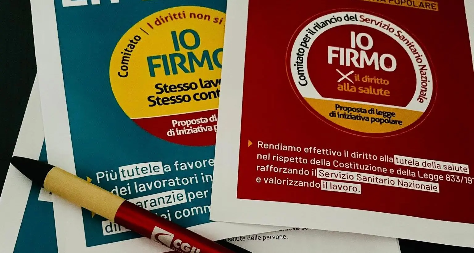 Salute e appalti, al via il tour dei camper “Io firmo”